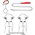 thumbnail image 5 of Sturdy Construction Dog Leash, Chew Proof Metal Chain With Swivel Quick Release, Suitable For Most Activities, 5 of 5