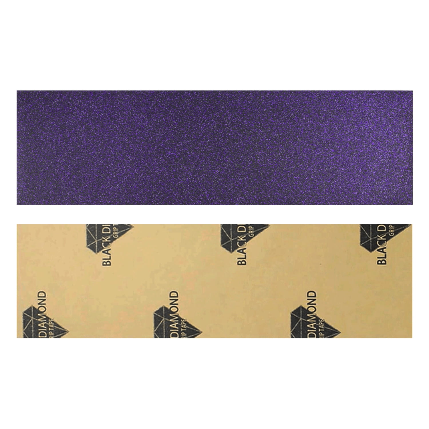 Black Diamond Grip Scooter Griptape Sheet Sparkling Glitter Purple 4.5