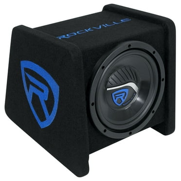 Rockville RV8P 8-Inch 400W Peak Power Vented Car Audio Subwoofer, 4 Ohm