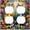 Blue and Orange Cats Double Duplex, variant on Metal Light Switch Wall Plate Outlet Cover (Printed Image of Blue and Orange Cats - Double Toggle)