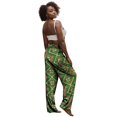 thumbnail image 2 of BintaRealWax African Women's Casual Trousers African Batik Pure Cotton Fabric Stretch Trousers, 2 of 3