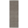 thumbnail image 3 of SAFAVIEH Boston Angelica Diamond Trellis Cotton Area Rug, Brown, 8' x 10', 3 of 10