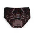 thumbnail image 2 of Pofeuu Spider with Skull Print Boy's Briefs Toddler Boys' Underwear, Organic Cotton, Comfort Briefs-Large, 2 of 7