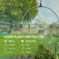 thumbnail image 3 of Outsunny 4' x 4' Plant Protection Tent Crop Cage with Zippered Door for Plants, Herbs, Fruits, Green, 3 of 9