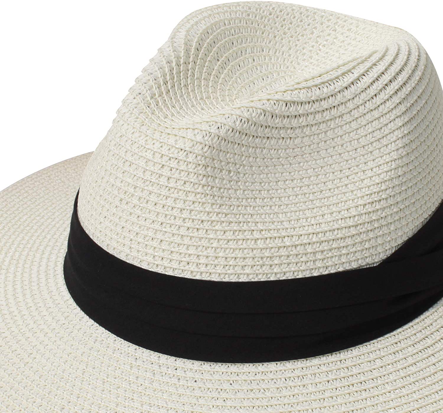 Women Belt Buckle Fedora Hat Classic 