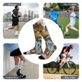 thumbnail image 5 of Amazing World of Gumball Compression Socks For Women And Men Support Knee High Socks For Running Hiking Athletic Nursing, 5 of 7