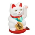 thumbnail image 3 of Decoración solar del gato de la suerte, brazo que agita, gato de la suerte, brazo que agita, gato de la fortuna, adorno solar del gato de la suerte, valor excepcional, 3 of 12