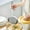 C, variant on JilgTeok 1 Packs Stainless Steel Fat Skimmer Colander Spoon Extra Fine Mesh Strainer with Handle Sieve Colander Spoon Oil Filter Food Strainer for Skimming Grease Foam