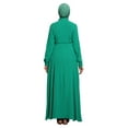 thumbnail image 5 of Green - Point Collar - Unlined - Modest Dress - Benin, 5 of 5