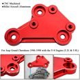 thumbnail image 1 of ALLTIMES Support de Pompe de Direction en Aluminium Robuste pour Jeep Grand Cherokees 1996-1998 avec Moteur V-8 (5.2L & 5.9L) Rouge, 1 of 10