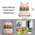 thumbnail image 2 of Xecao Hello Spring for Drawstring Bags,Pull String Backpack Bags,String Bag Sackpack, 2 of 6