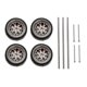 thumbnail image 1 of Ruedas De Vehículo 3x1/64 Para Modelos De Coche Accesorios De Coche Juguetes Para Adultos Sunnimix  Ruedas de vehículos modificadas con caucho, 1 of 8