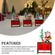 thumbnail image 3 of Kearding Calendario de Navidad Ciervo de dibujos animados Cuenta regresiva ajustable Resistente al desgaste Inastillable Calendarios ligeros Kits de decoración para fiestas Los ancianos, 3 of 6