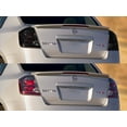 thumbnail image 3 of Rvinyl Tail Light Tint Covers Compatible with Nissan Sentra 2007-2012 - Matte Smoke, 3 of 10