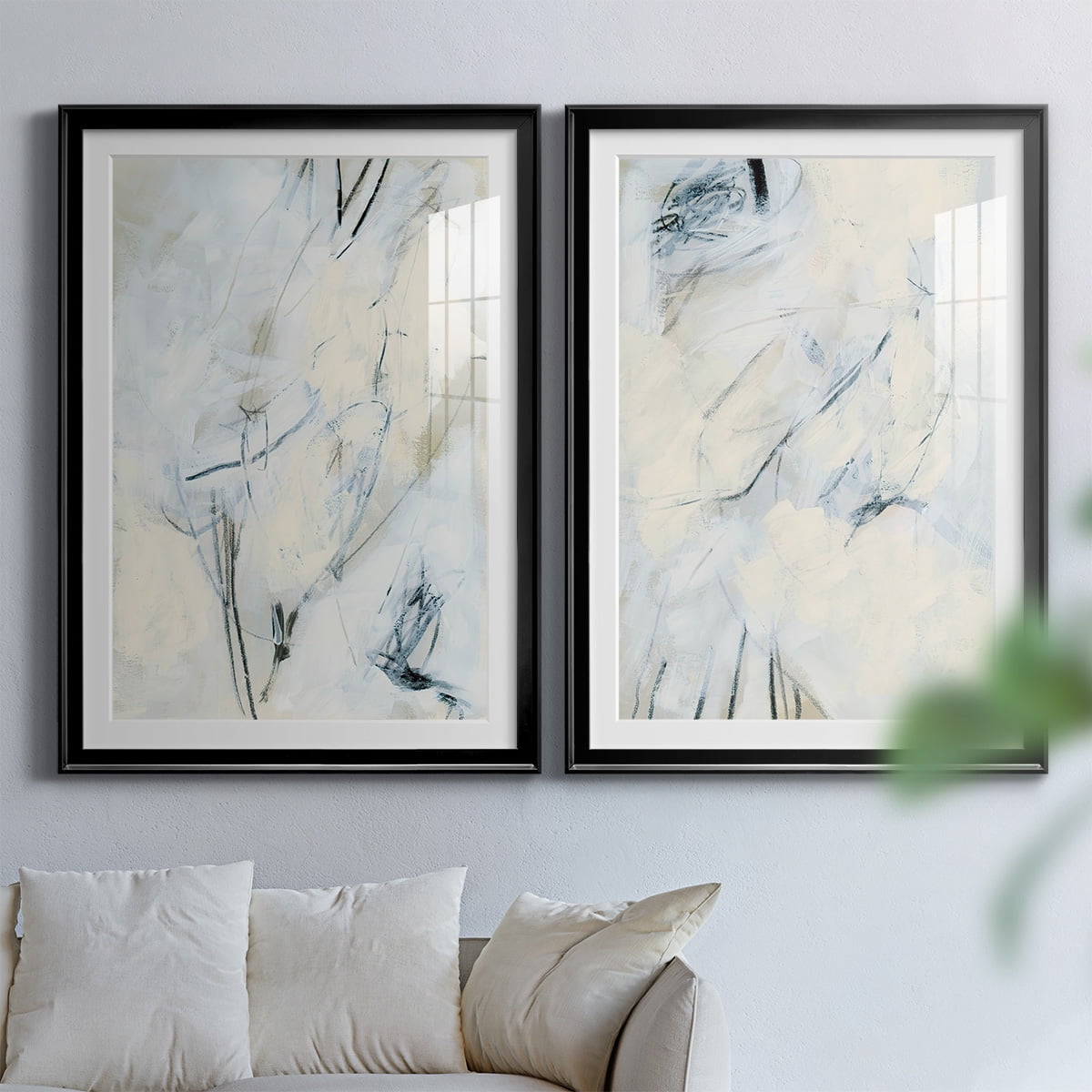 Wexford Home Liminal Space I Premium Framed Print, 22.5" x 30.5" - Ready to Hang, Black (Set of 2)