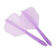 thumbnail image 4 of Uxcell Plastic 2BA Integrated Dart Shaft and Flights Replacement, Purple 6 Pack, 4 of 5