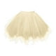 thumbnail image 5 of Falda tutú de tul para mujer, traje enagua de tul para niña y mujer, vestido de fiesta para adultos, disfraz para eventos, conciertos, graduaciones, H Color champagne, 5 of 10