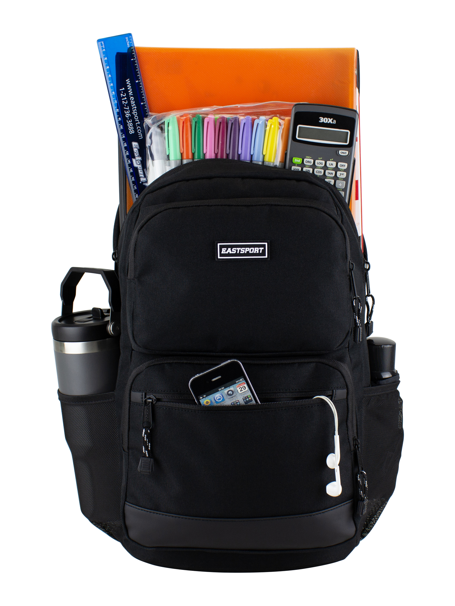 Eastsport Aurora Core 17" Backpack, Black photo 8