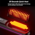 thumbnail image 6 of Heated Brush for Short Hair, 3 Heat Settings & LED Screen&USB Rechargeable, Lightweight Portable, for Hairs Styling Travel,Home, 6 of 7