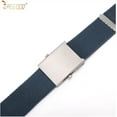 thumbnail image 3 of Canvas Web Belt for Men Adjustable Cloth Fabric Military Belt with Metal Buckle, 3 of 9