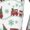 White, variant on Christmas Train Womens Soft Woven Cotton Elastic Waistband Sleep Pajama Pant Lounge Sleep Pant With Pockets And Drawstring-Small