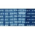thumbnail image 2 of Marrott, Stephanie 32x18 Black Ornate Wood Framed with Double Matting Museum Art Print Titled - Indigo Panel II, 2 of 4