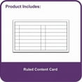 thumbnail image 4 of C-Line Extra Large Poly Document Case, Letter Size, 500-Sheet Capacity, 1 Case, Fashion Circle Series, Black/Gray (56512), 4 of 5