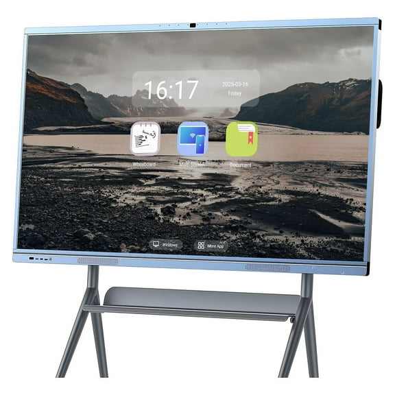 Belnet 65inch Smartboard Reverse Control IR Rotatable 4K Monitor Wireless Smart TVs for Digital Signage, School & Office