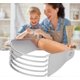 thumbnail image 2 of Pastry Mixer, Stainless Steel Dough Mixer with Heavy Duty Blade Professional Soft Handle Pastry Cutter for Butter, Pies, Cakes (Orange), 2 of 4