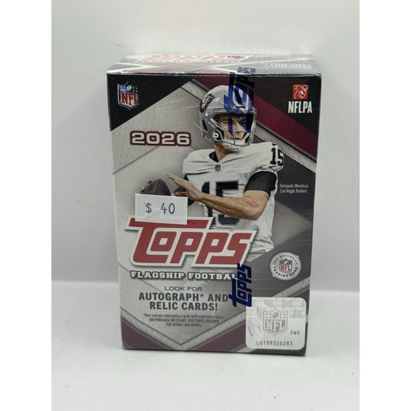 2026 Topps Flagship Football Blaster Box - Factory Sealed