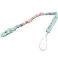 thumbnail image 2 of Cheers.US 3 Pcs Baby Pacifier Clips Silicone Soother Chains Teether Straps Pacifier Holder Teething Toys for Girls Boys Soothie Pacifier Leashes Cute Soother Chain,Shower Gift-15.75inx0.63inx0.63in, 2 of 7