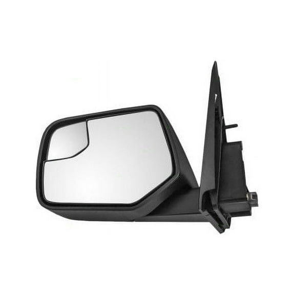 Left Driver Side Power Mirror - Textured - with Integrated Spotter Mirror - without Heated Glass - Compatible with 2010 - 2012 Ford Escape 2011