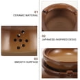 thumbnail image 3 of Stoneware Tea Set Tea Lights Essential Oil Warmer Base Ceramic Decor for Home Tea Heater Base, 3 of 6