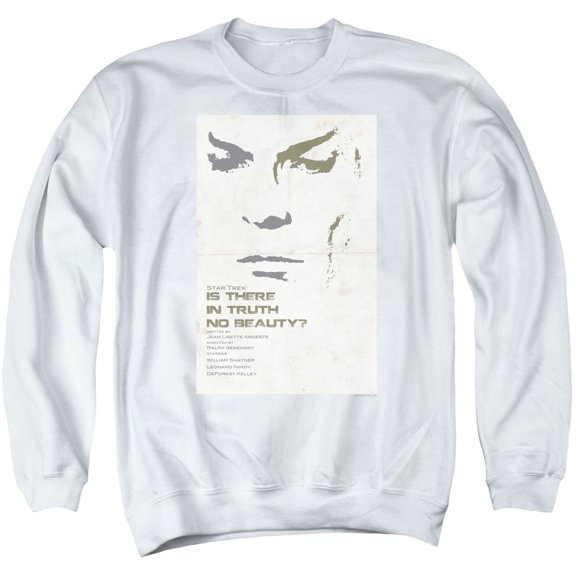 Star Trek Tos Episode 60 Adult Crewneck Sweatshirt White