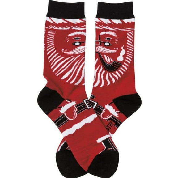 Novelty Socks Santa Socks Fabric Lol Make You Smile 39460
