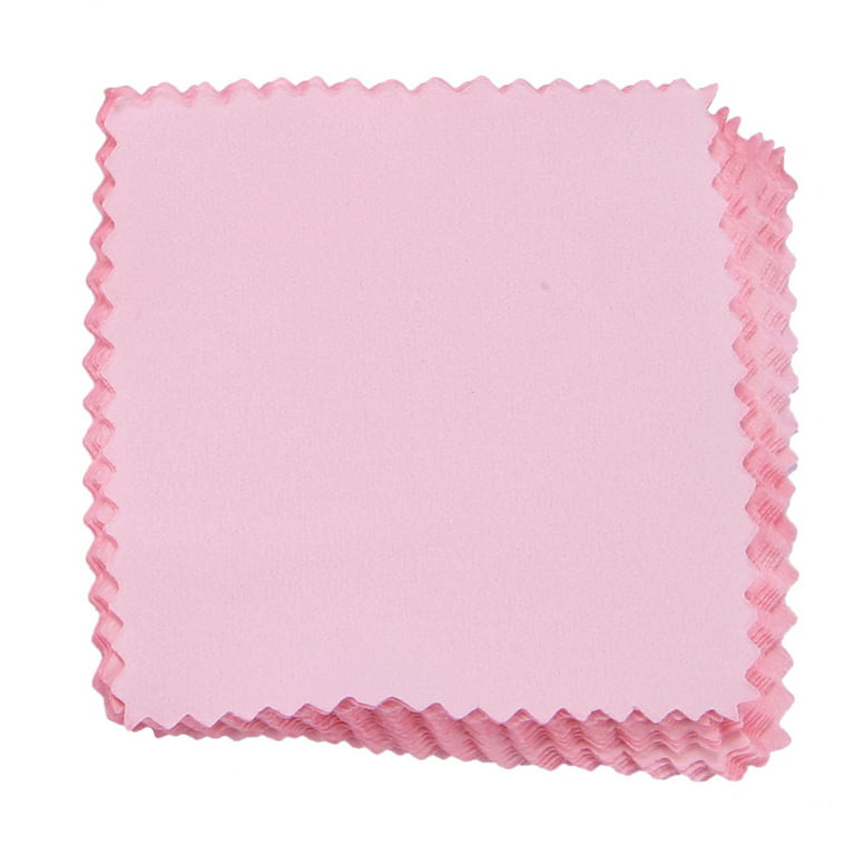 Jewelry Cleaning Cloth in Rose – VEINTISÉIS