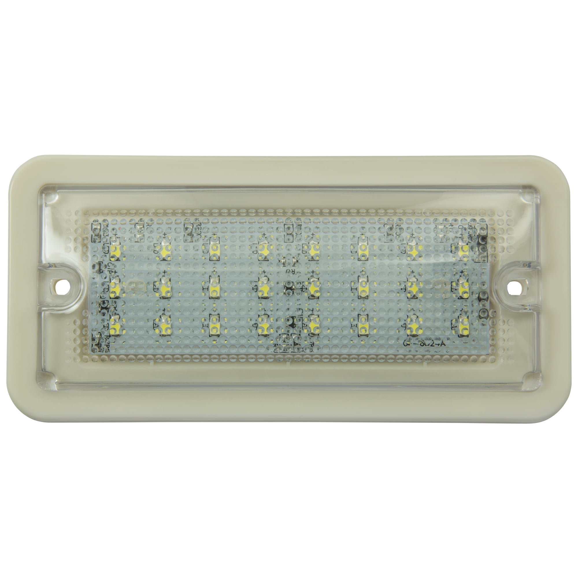 (2 pack) Hopkins Towing Solutions C397S LED Rectangle Dome Interior Light - White
