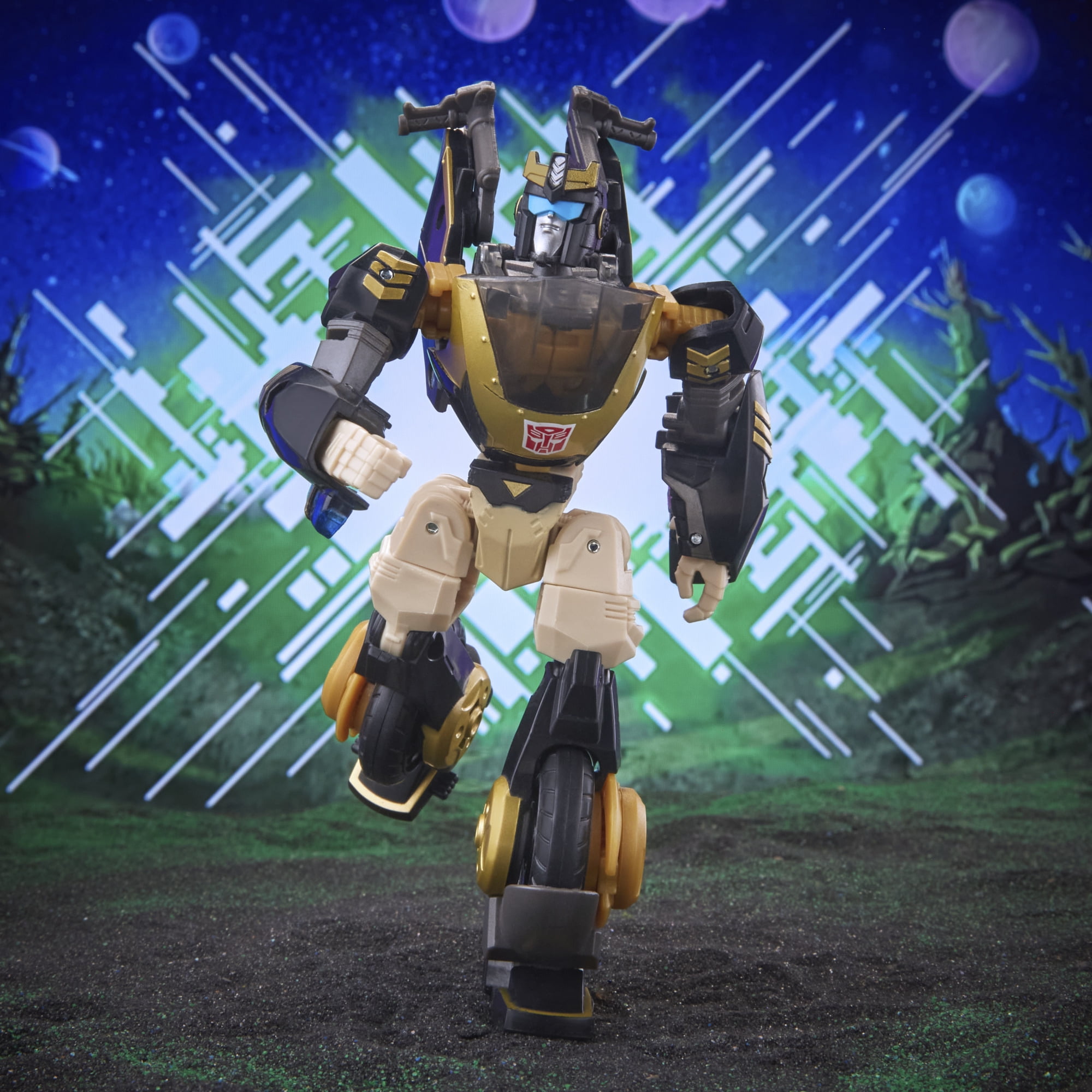 Transformers Legacy Evolution Deluxe Animated Universe Prowl Converting Action Figure (5.5”)