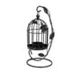 thumbnail image 4 of Farol de jaula de pájaros negro Centro de  Titular del té DIY Gloria Porta vela, 4 of 7