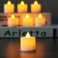 thumbnail image 2 of Flameless LED Candle Light Battery Powered Candles Tea Lights Lamp Wedding Birthday Party Decorations Romantic Lights FJH, 2 of 7