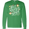 thumbnail image 3 of Inktastic Jesus is the Reason for the Season Christmas Bells and Stars Long Sleeve T-Shirt, 3 of 5