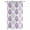 Purple, variant on Navy Blue Grey Leaves Outdoor Curtains for Patio Waterproof,Windproof Privacy Curtains with Weighted Bottom,Summer Tropical Plant Aesthetics Outside Drapes for Picnic Garage Yard 54"x95" 1 Panel