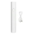 thumbnail image 1 of Lámpara de uñas de mano, luz suave, 1 unidad, LED, portátil, minisecador de uñas UV para secado rápido en casa, color blanco, 1 of 14