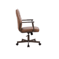 thumbnail image 3 of Silla Escritorio Vintage asiento y respaldo tapizado Yale Media Café, 3 of 6