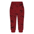 thumbnail image 2 of SHTXOZHI Capri Pants for Women Summer Beach Casual Cropped Pants Elastic Waisted Print Trousers, 2 of 5