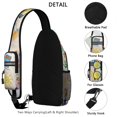 thumbnail image 3 of Astronomy Physics Chemistry Science Sling Backpack, Crossbody Daypack for Science Enthusiasts and Students, 3 of 5
