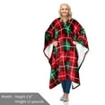 Catalonia Sherpa Wearable Blanket Poncho for Adult Women Men, Wrap