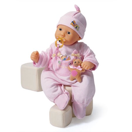 14" Baby CHOU CHOU Doll in Pink