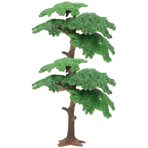 TABLZONE Lifelike Green Simulation Tree, No Pruning Required, Perfect for Home Decor 2Pcs