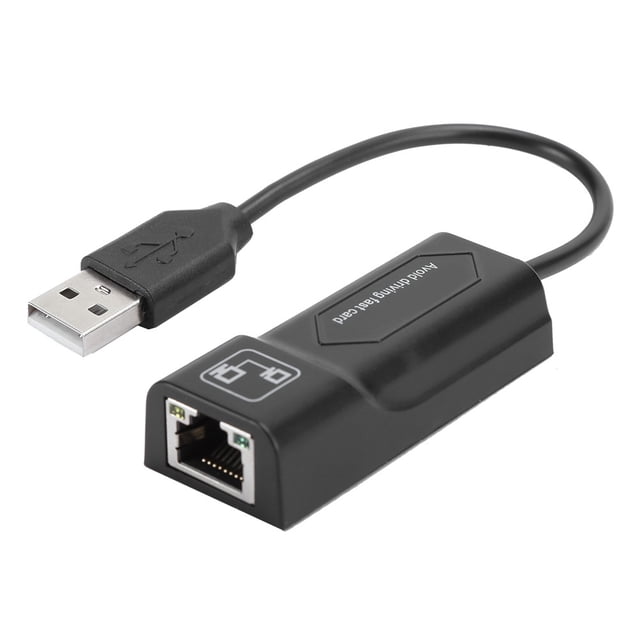 Wired Adapter USB2.0 to Ethernet Adapter Ethernet Adapter / ///Laptops/Desktops for File Transfer Video Conferencing Games